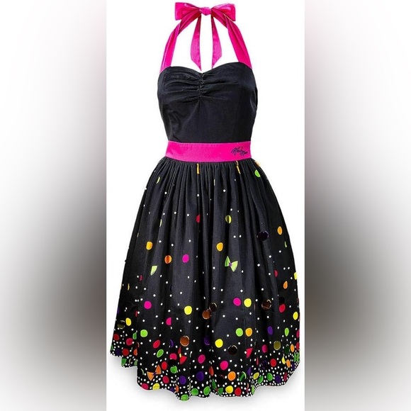 Disney Dresses & Skirts - NWT - Disney Dress Shop Minnie Mouse Rock The Dots Dress in Black - Size L